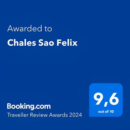 Chales Sao Felix Paiol Grande Eksteriør bilde